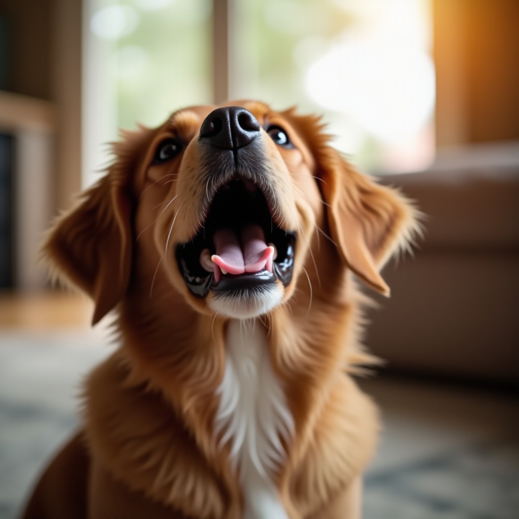por que os cães choramingam