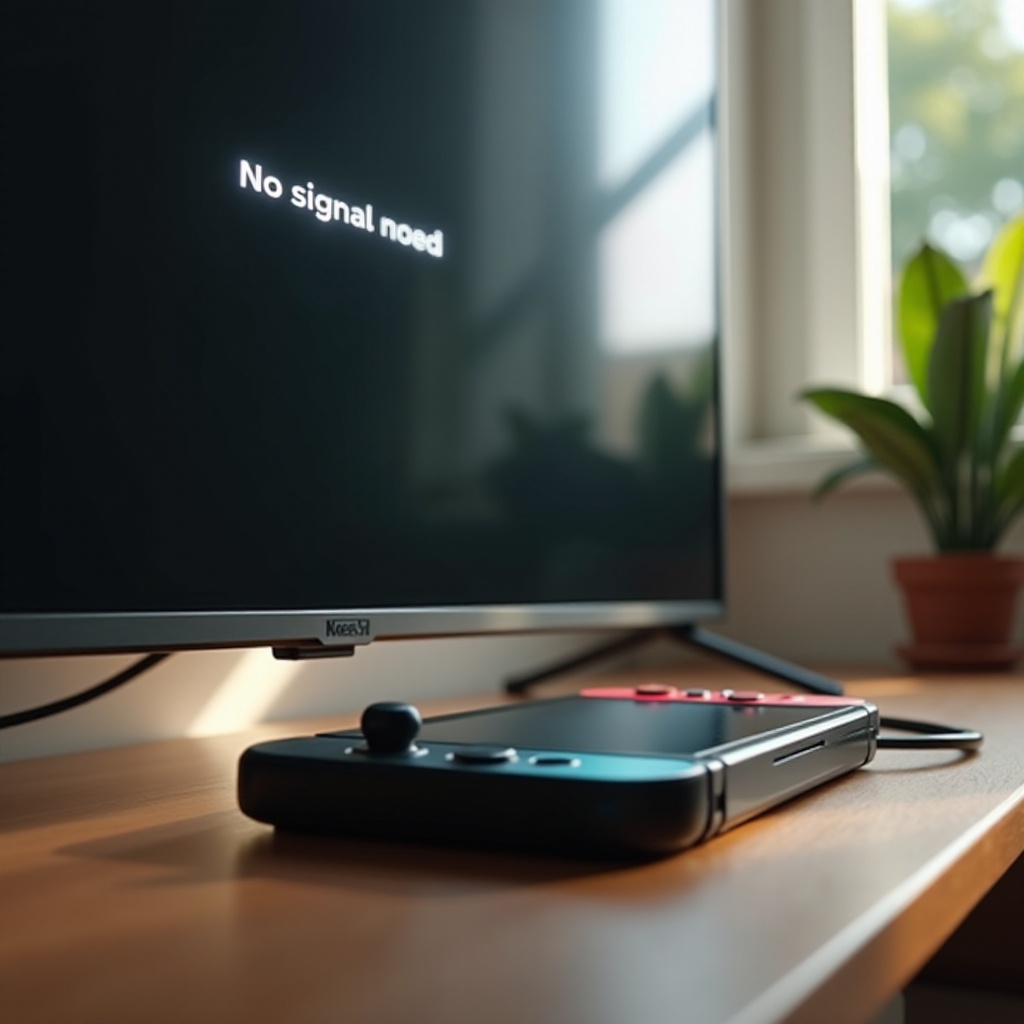 Nintendo Switch sin señal a la TV