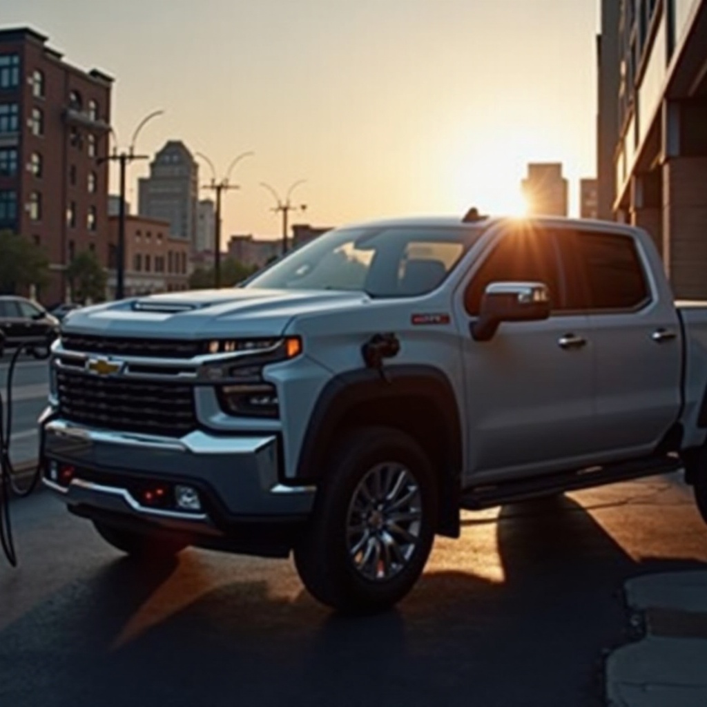 temps de charge du chevy silverado ev