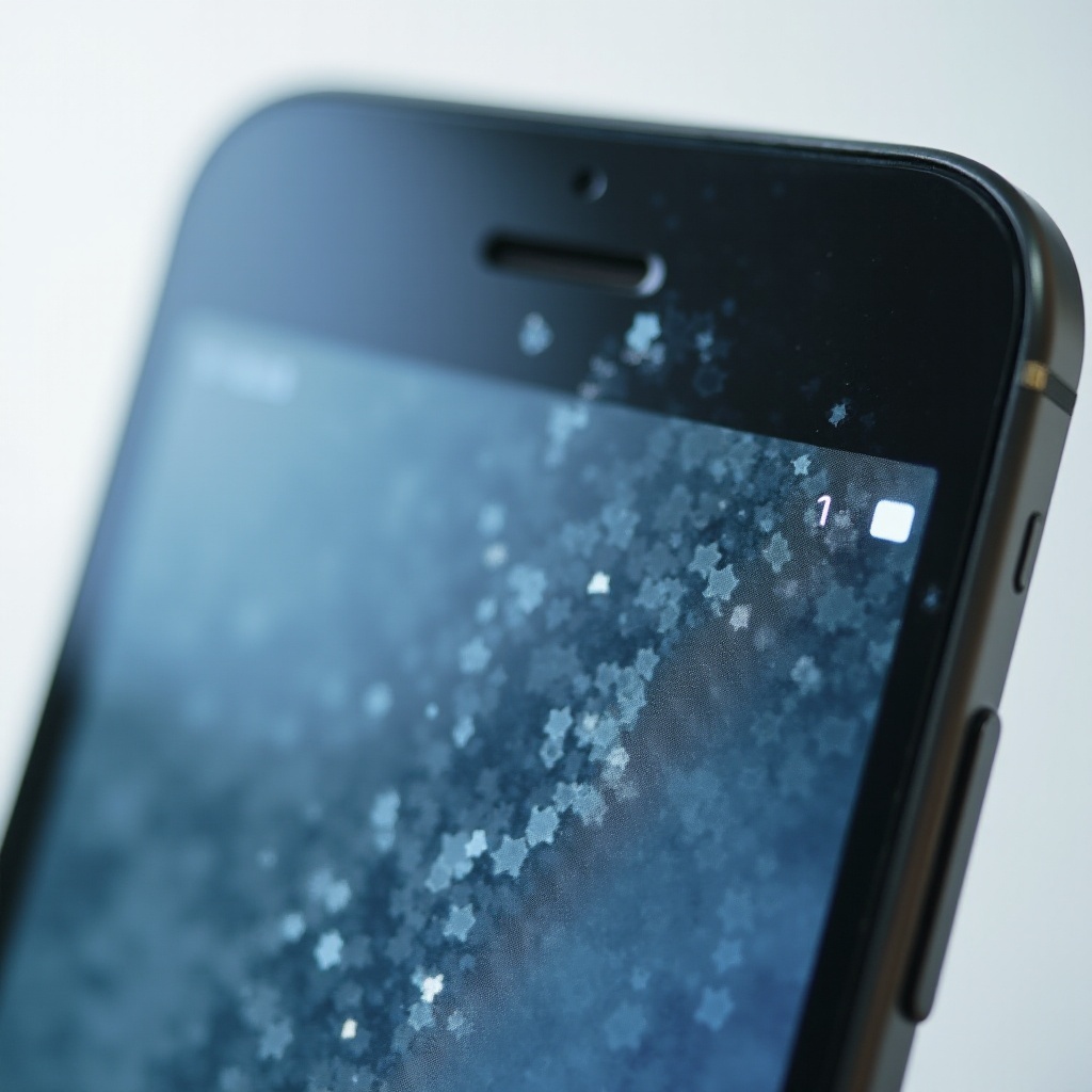 quemadura de pantalla del iPhone