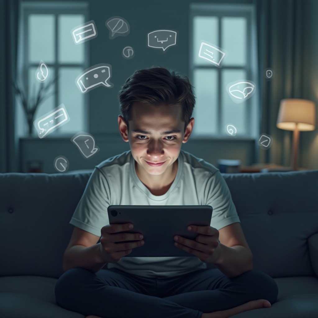 algumas mensagens de texto não aparecem no iPad