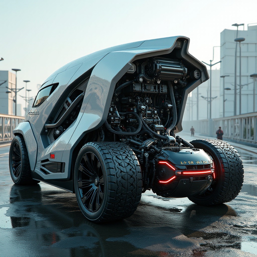 cybertruckin takapuskuri irronnut
