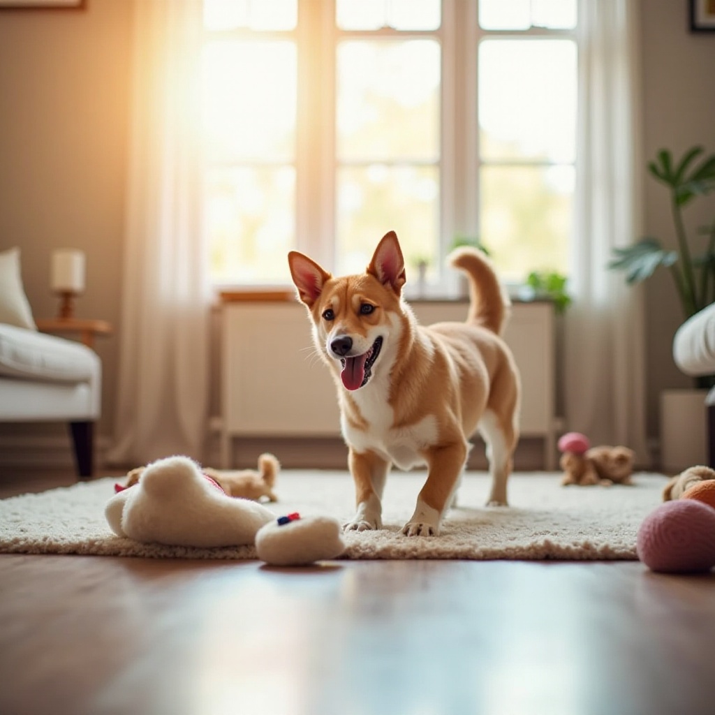 binnenactiviteiten voor honden op warme dagen