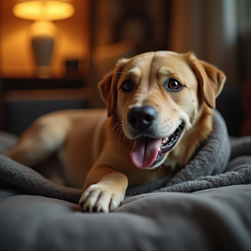 gewichtsdecke für Hunde bei Angstzuständen