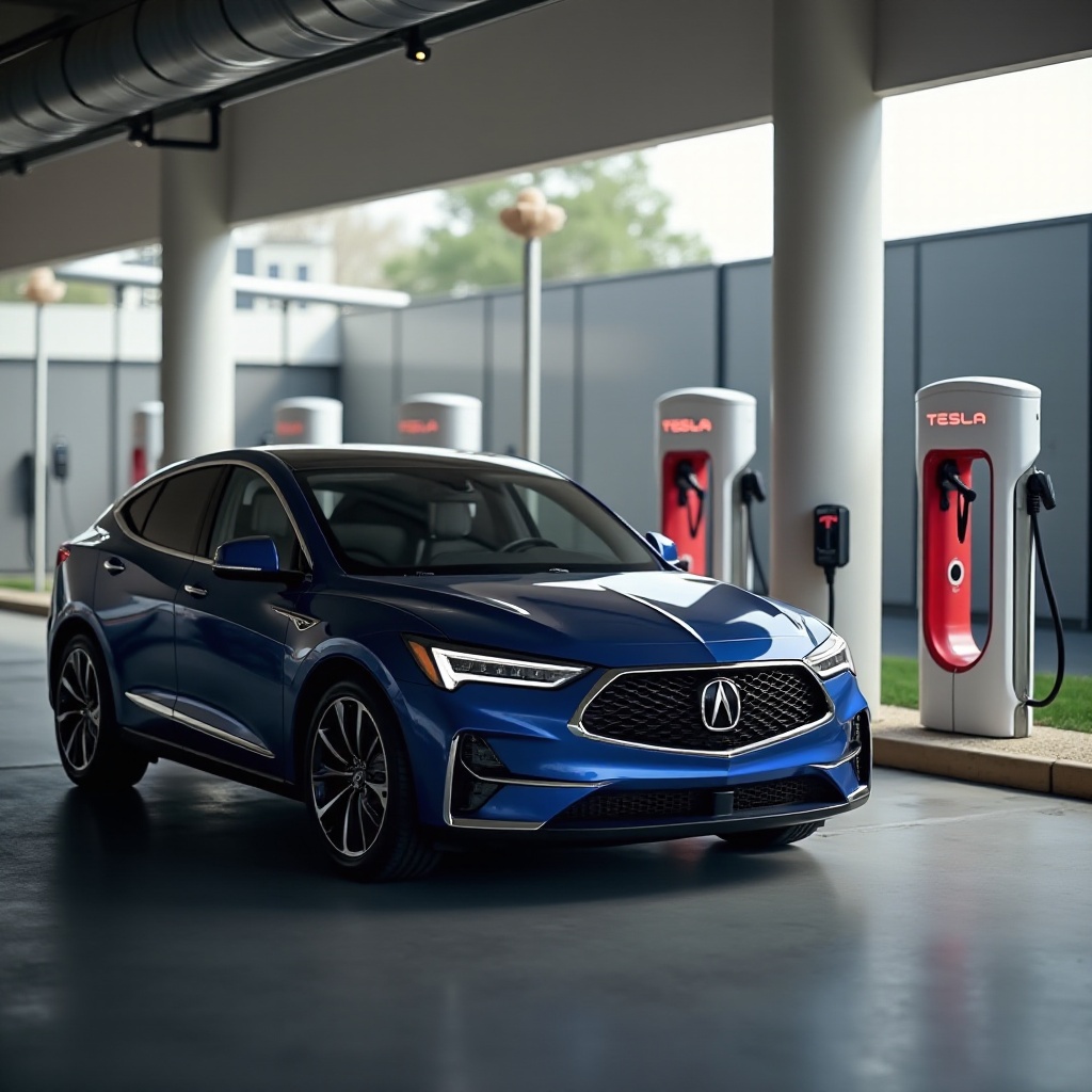 hat Acura Zugang zum Tesla-Ladegerät