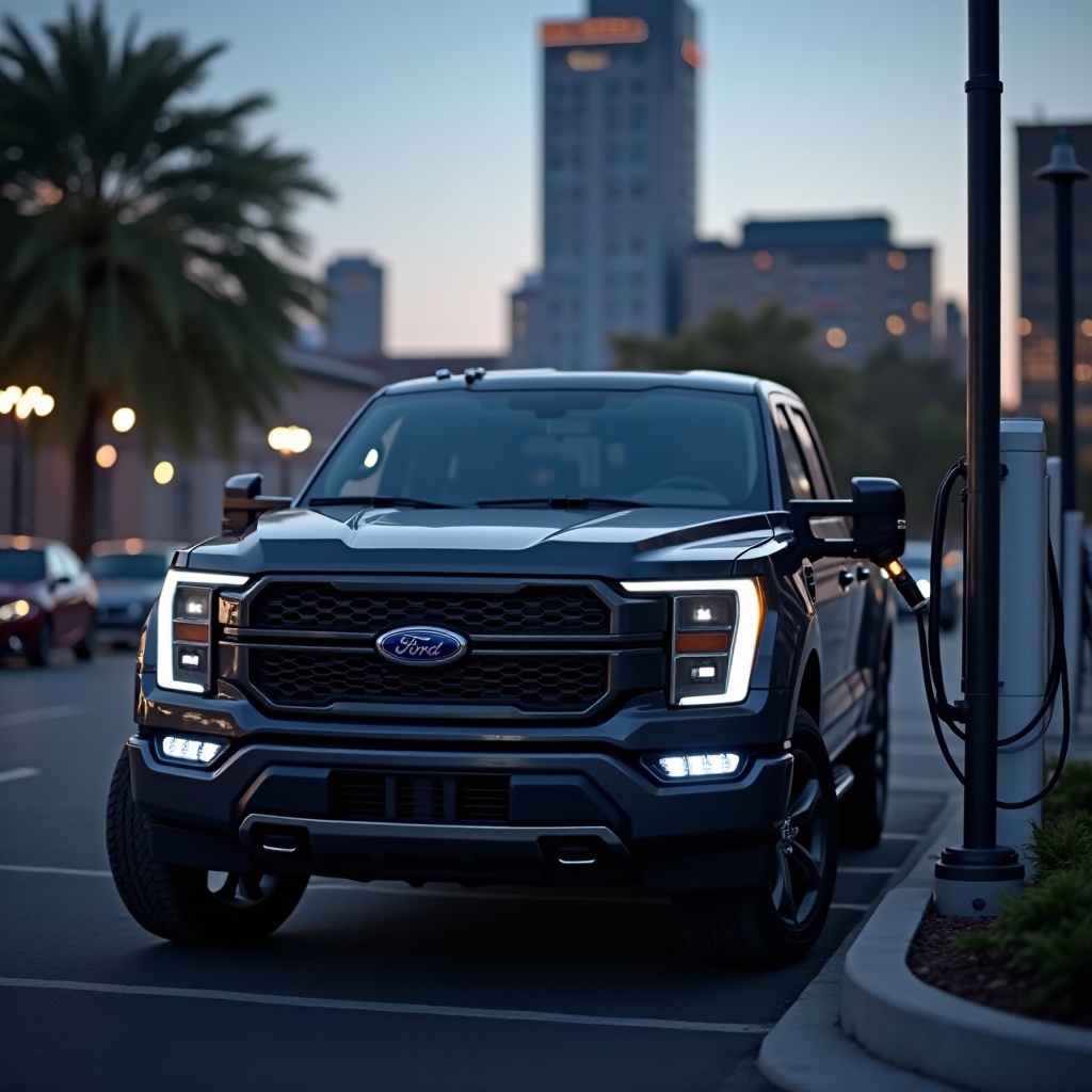 quanto tempo ci vuole per caricare l'F150 Lightning