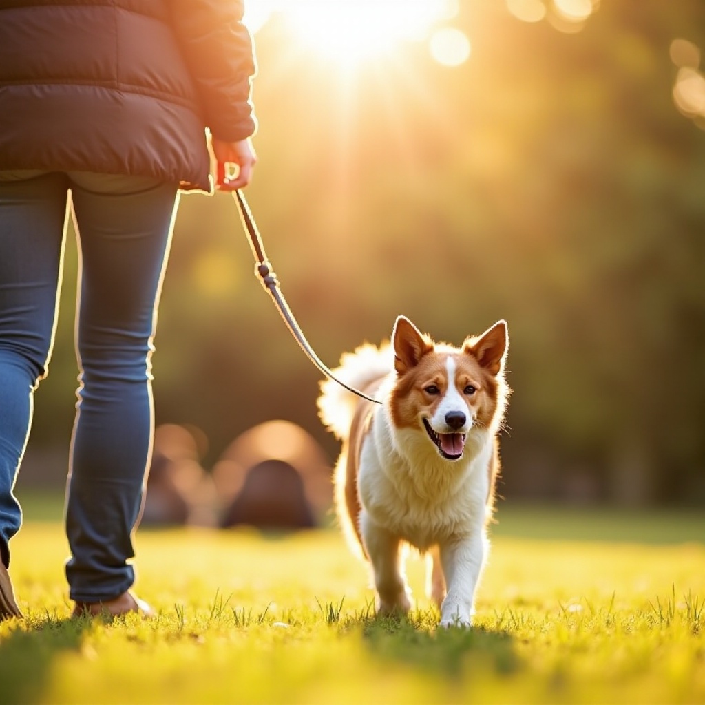 apprendre au chien à marcher au pied