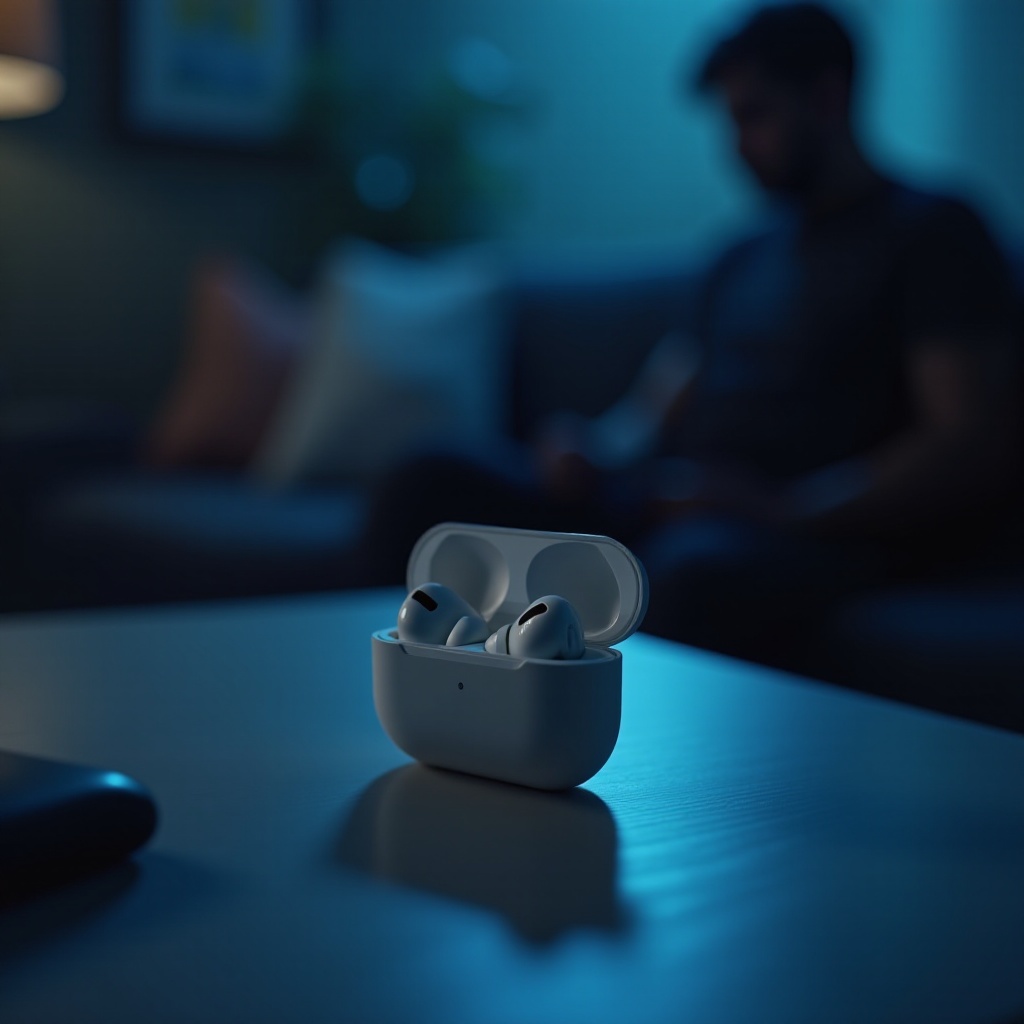 por qué no se enciende la luz de mis AirPods