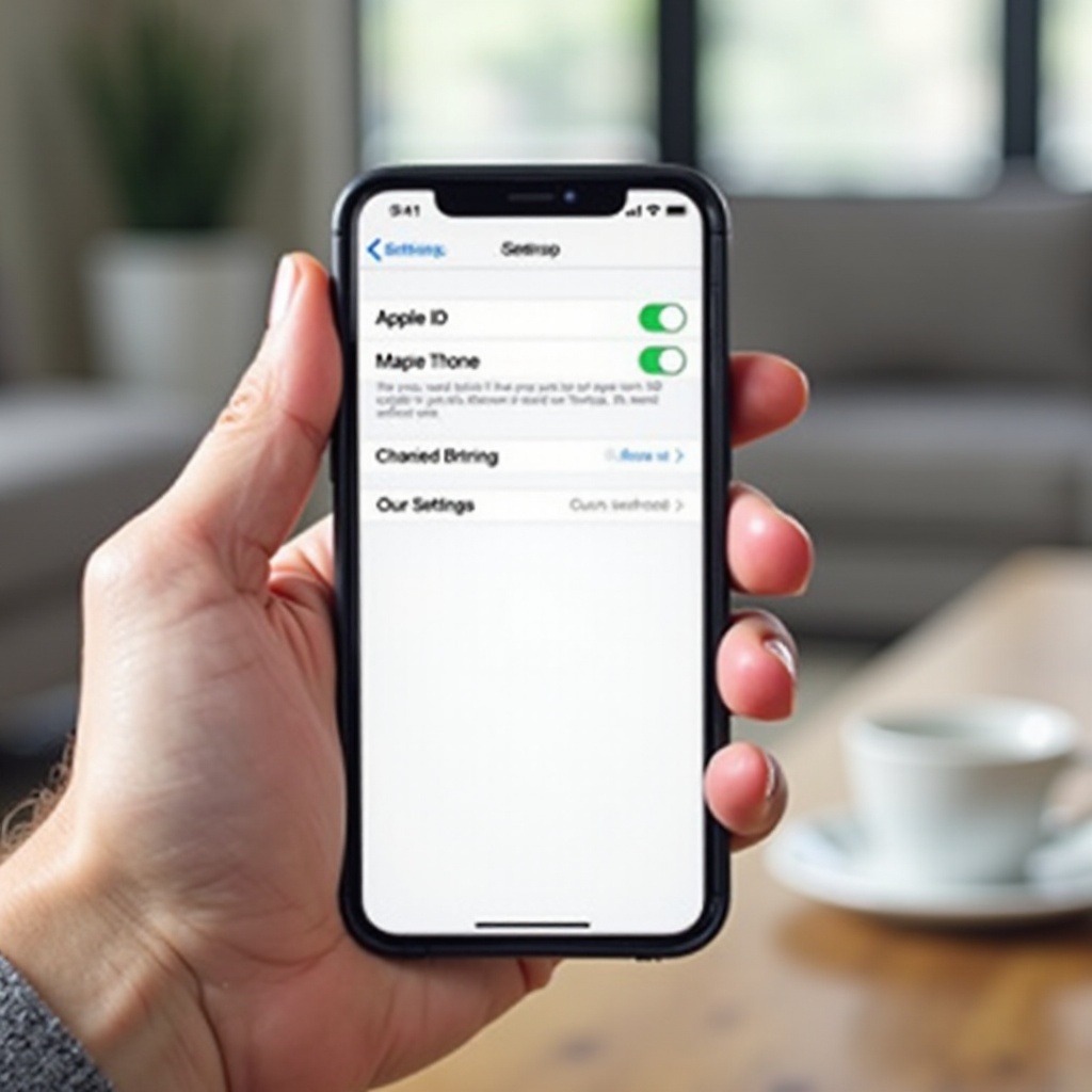 alterar o ID Apple no iPhone