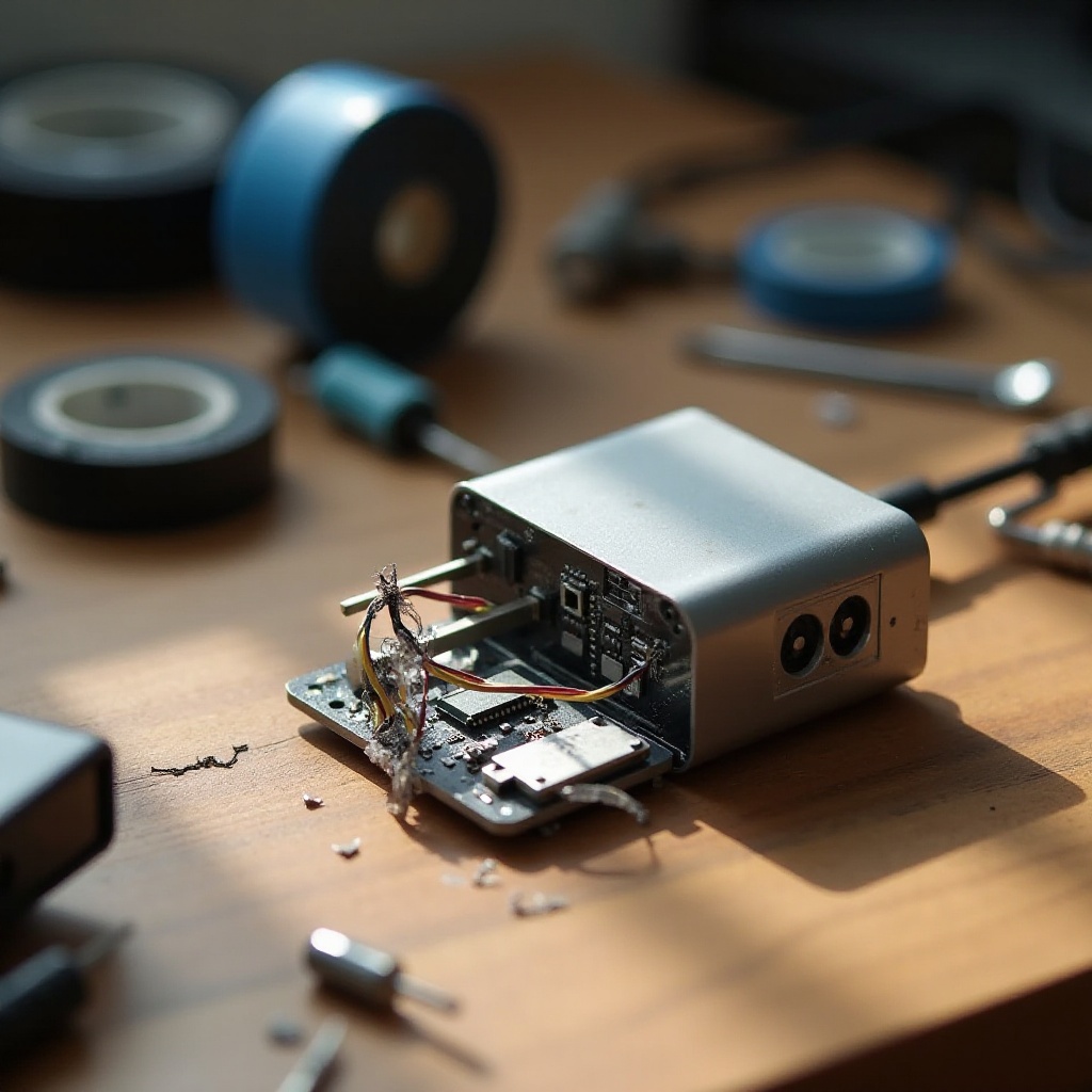 come si ripara un caricabatterie del telefono rotto