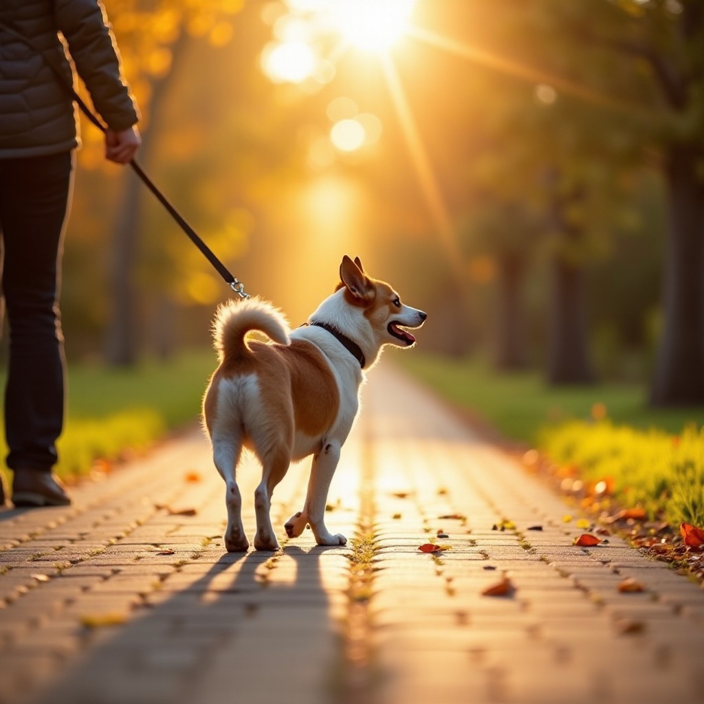entrenar al perro para caminar al lado