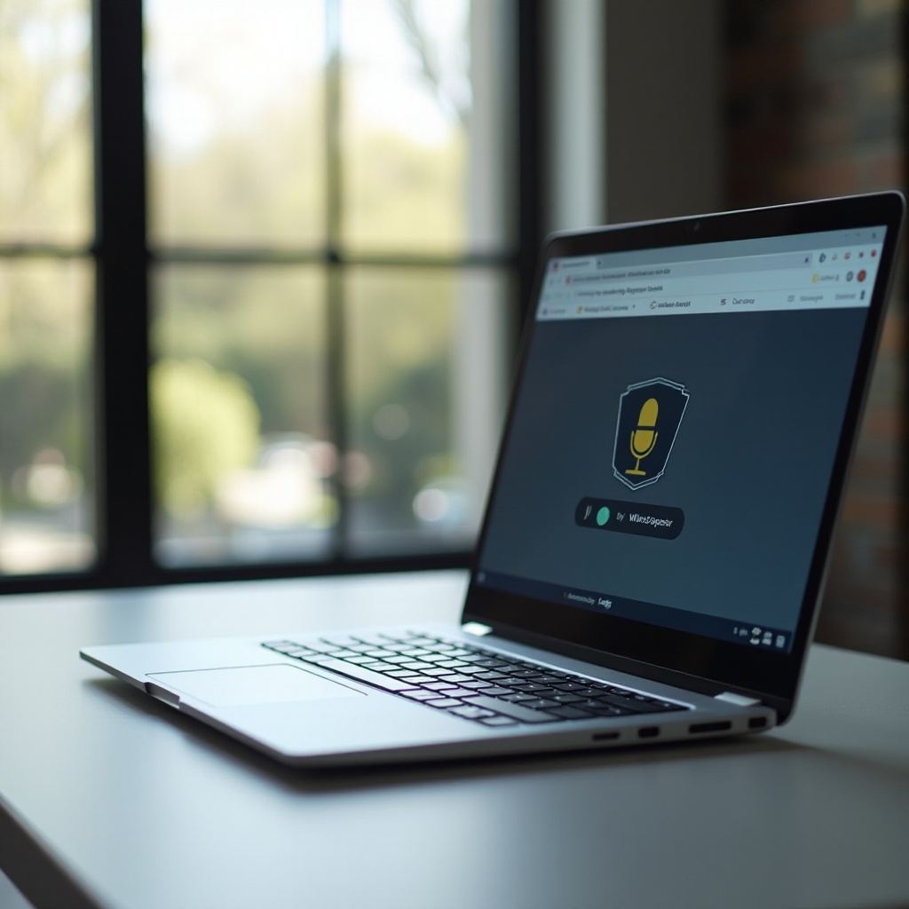 o chromebook pode gravar áudio
