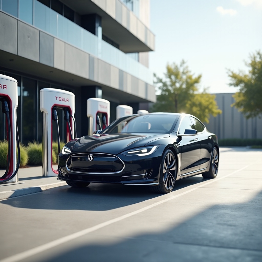 ¿Acura tiene acceso al cargador de Tesla?