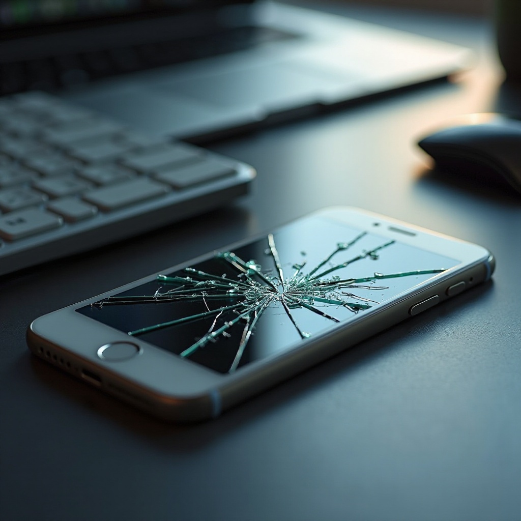 déverrouiller iPhone écran cassé