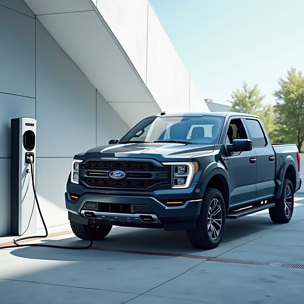 quanto tempo para carregar o F150 Lightning