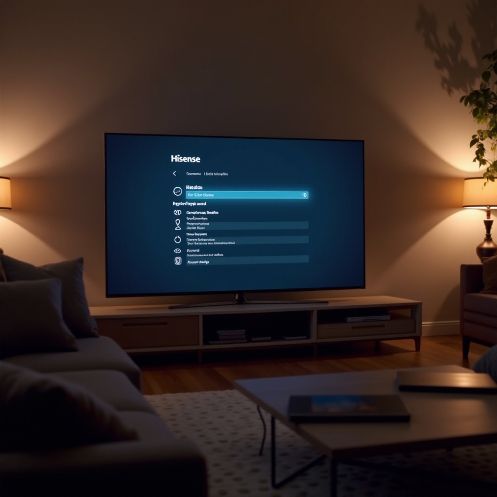 Hisense TV Audioeinstellungen