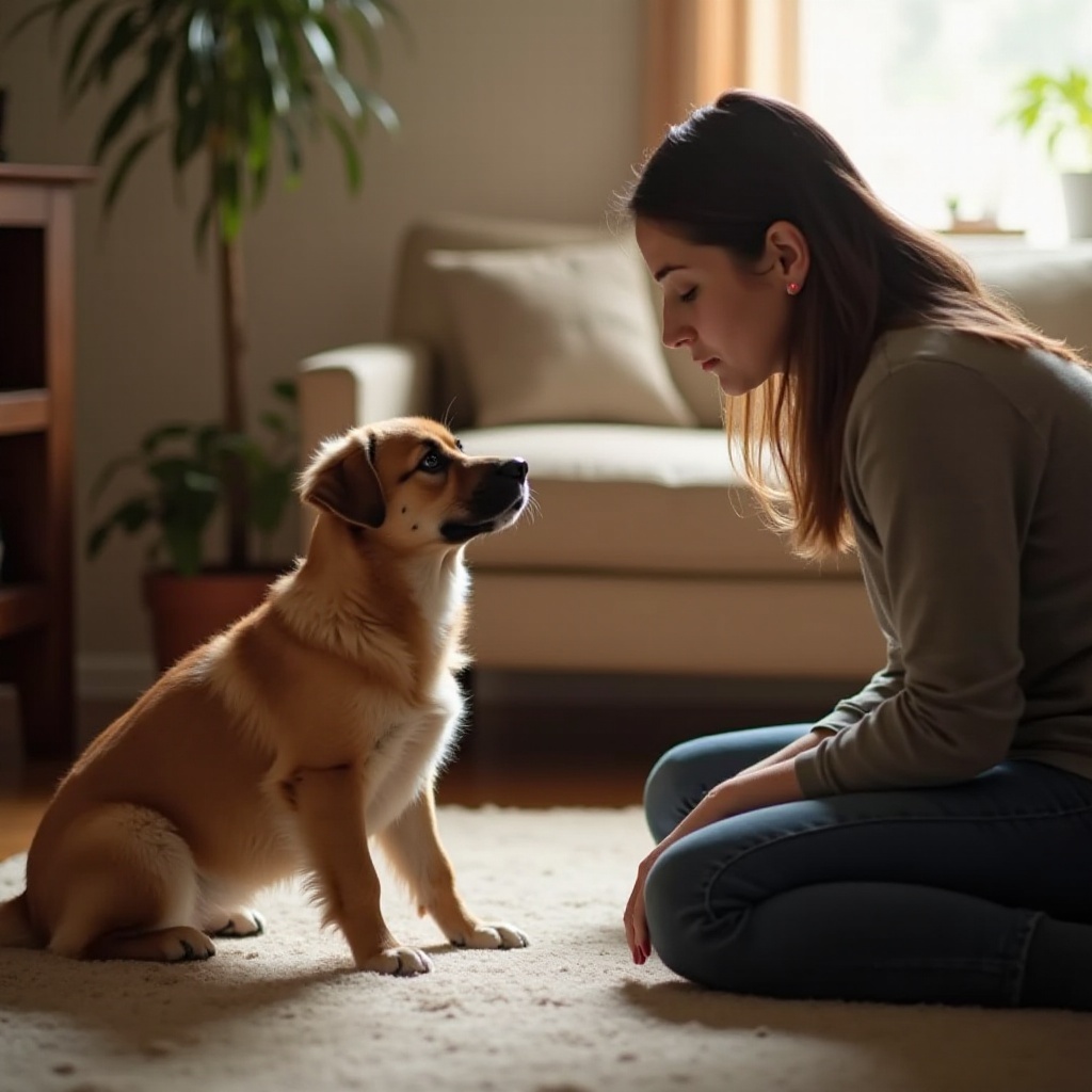 o cachorro não vai parar de choramingar