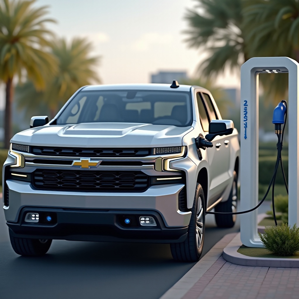 chevy silverado ev:n latausaika