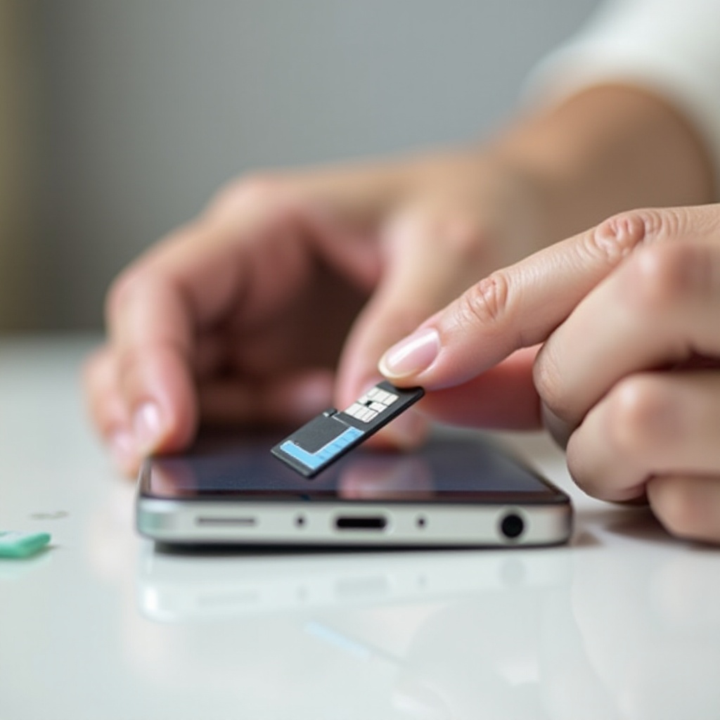 como remover o cartão SIM do telefone