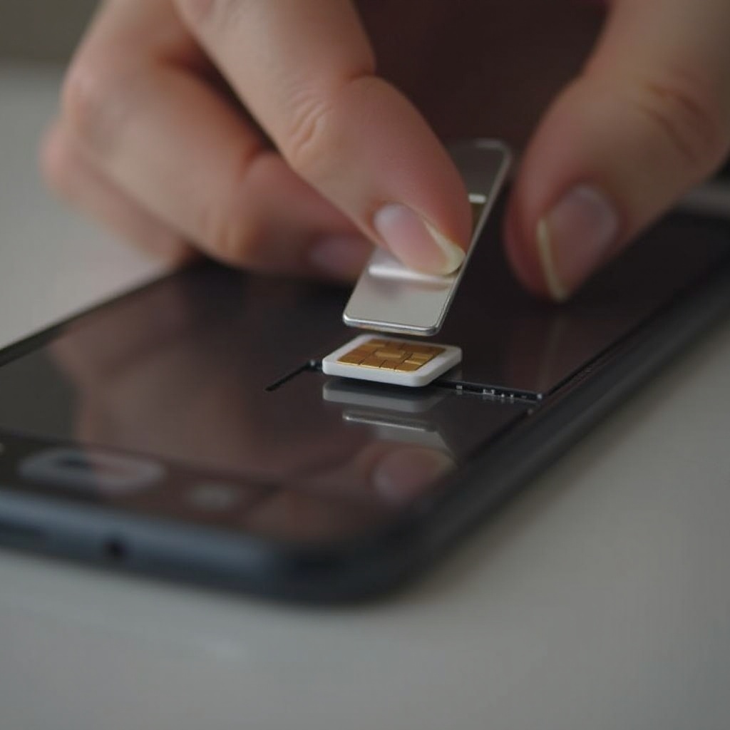 wie man die SIM-Karte aus dem Telefon entfernt