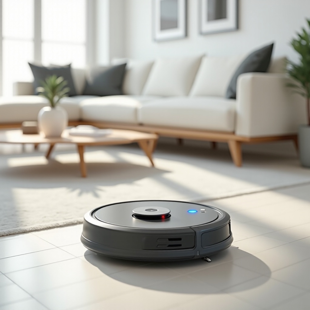 robot aspirador que limpia los zócalos