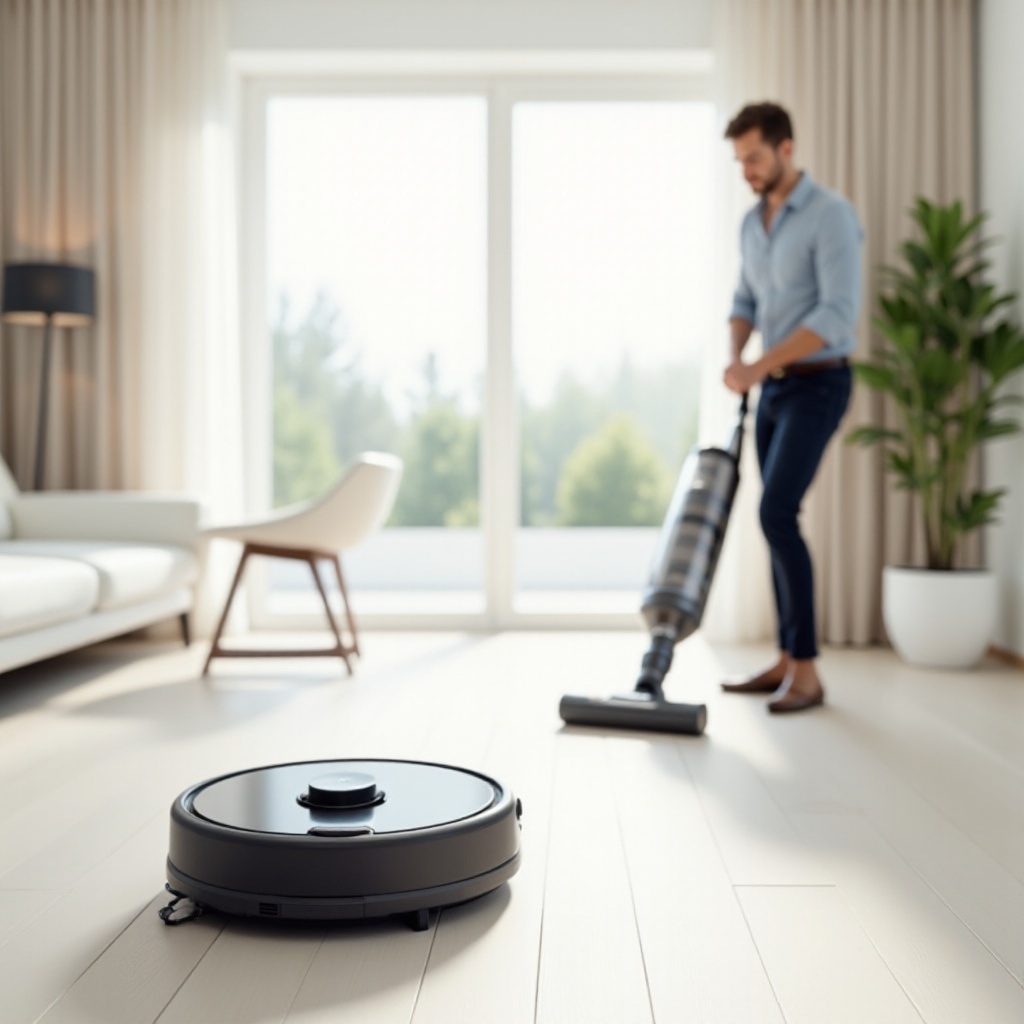 robot vacuum vs regular vacuum