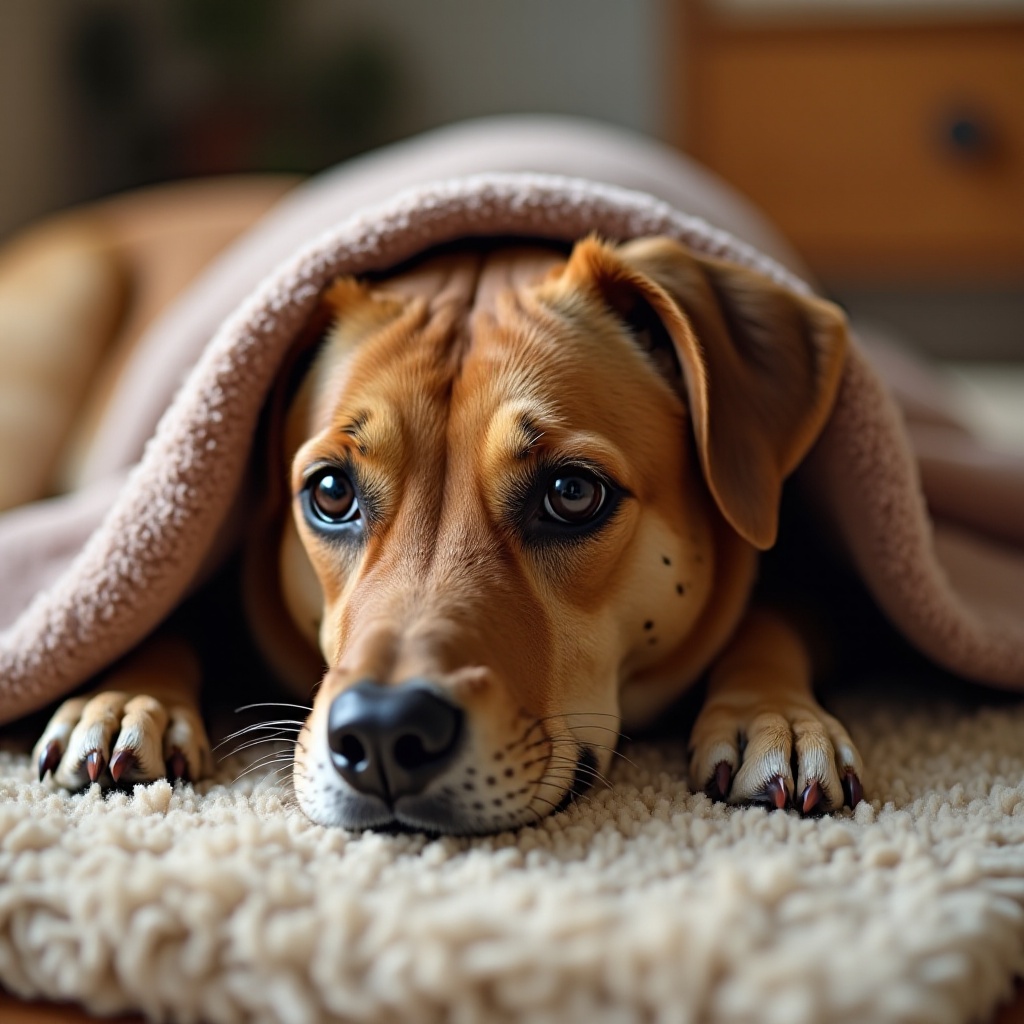 manta con peso para perros contra la ansiedad