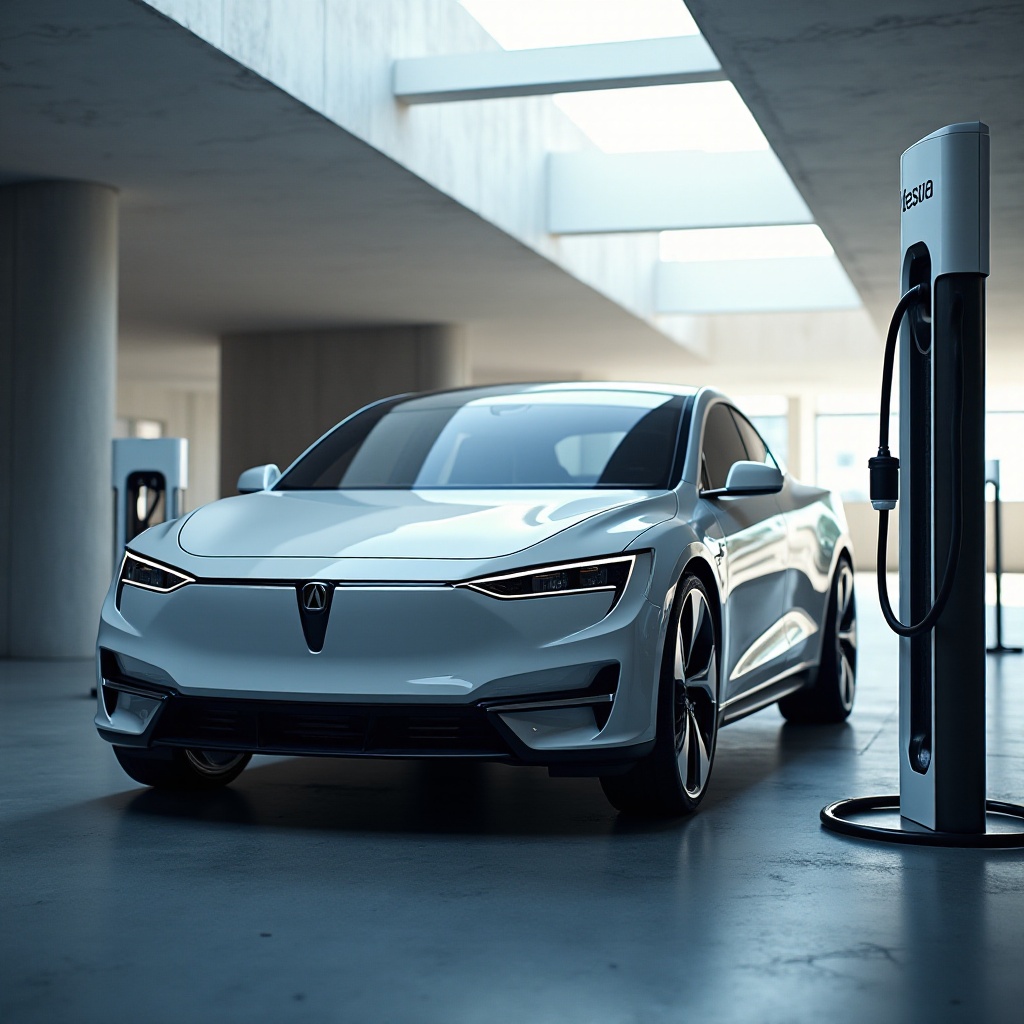 onko Acuralla pääsy Teslan laturiin