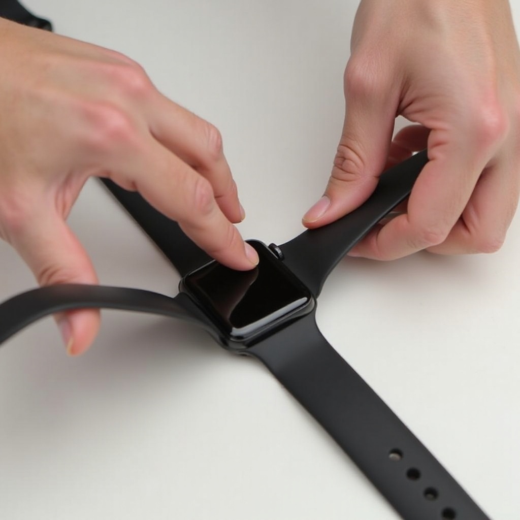 wie entfernt man das Armband von einer Apple Watch