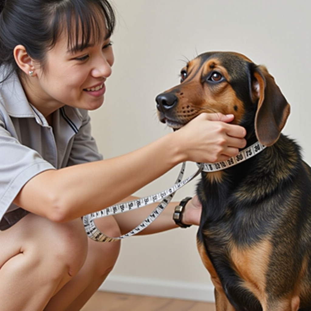 wie misst man einen Hund für ein Geschirr