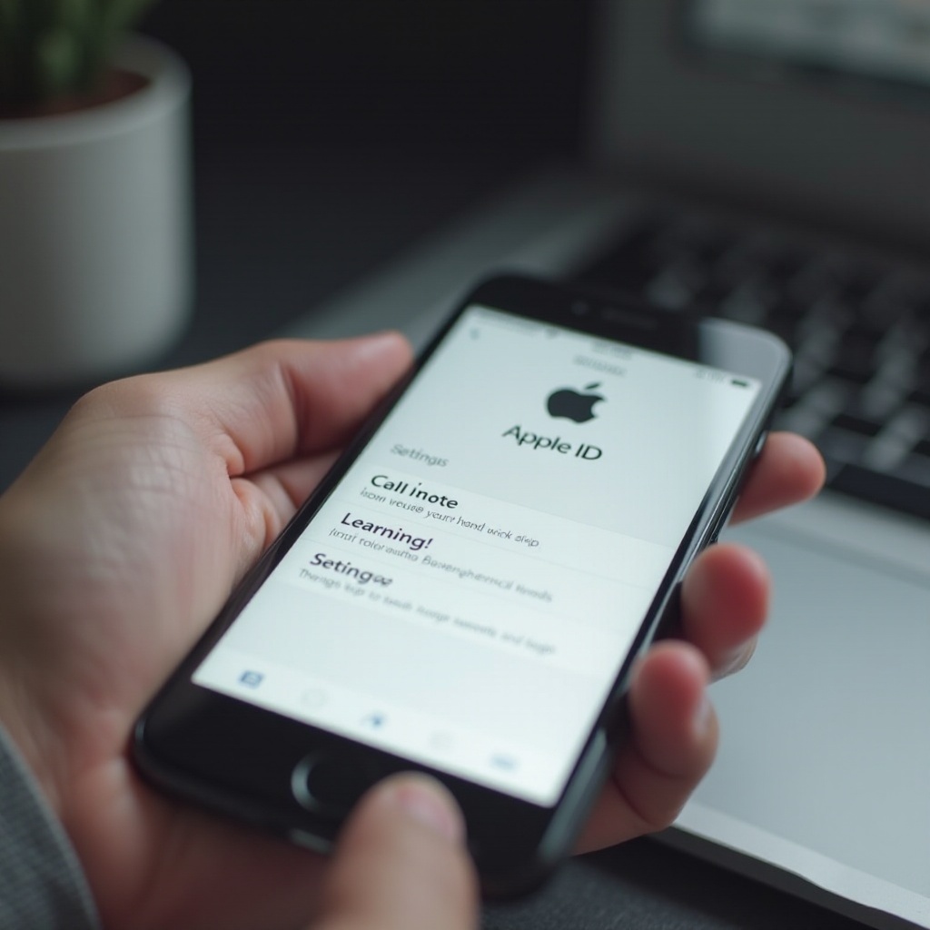 cambiar el ID de Apple en el iPhone
