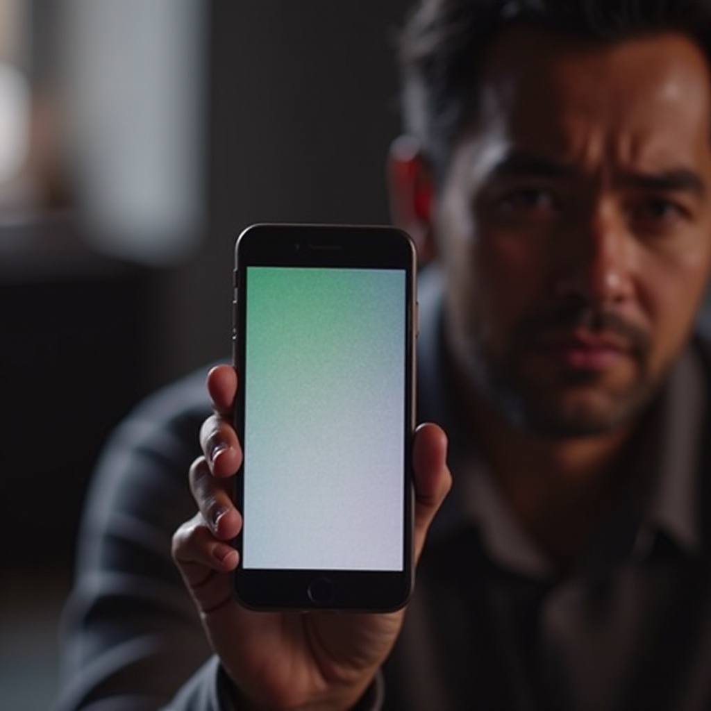 iPhone-Bildschirmfarben sind durcheinander