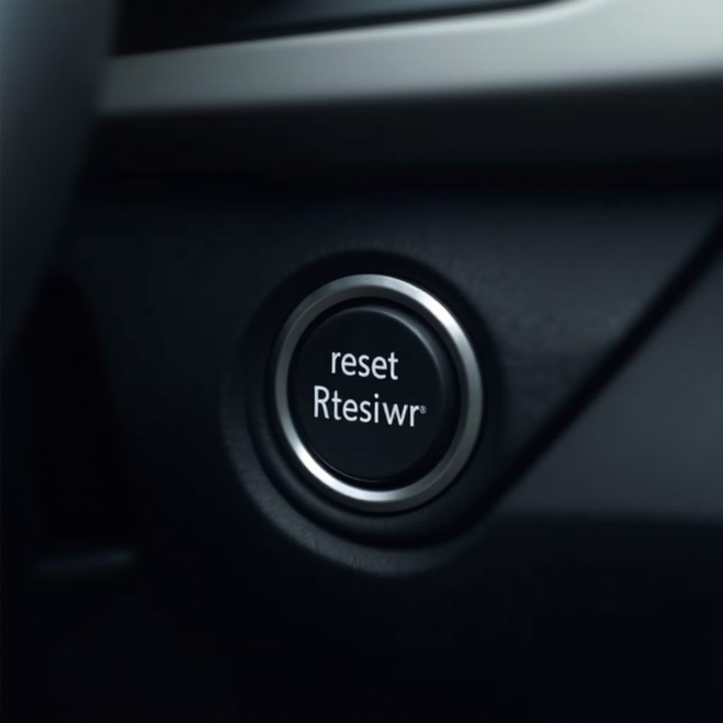 botão de reset da bateria de 12V do Ioniq 5