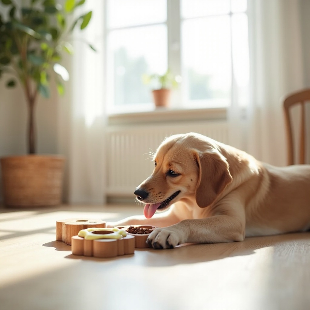 binnenactiviteiten voor honden op warme dagen