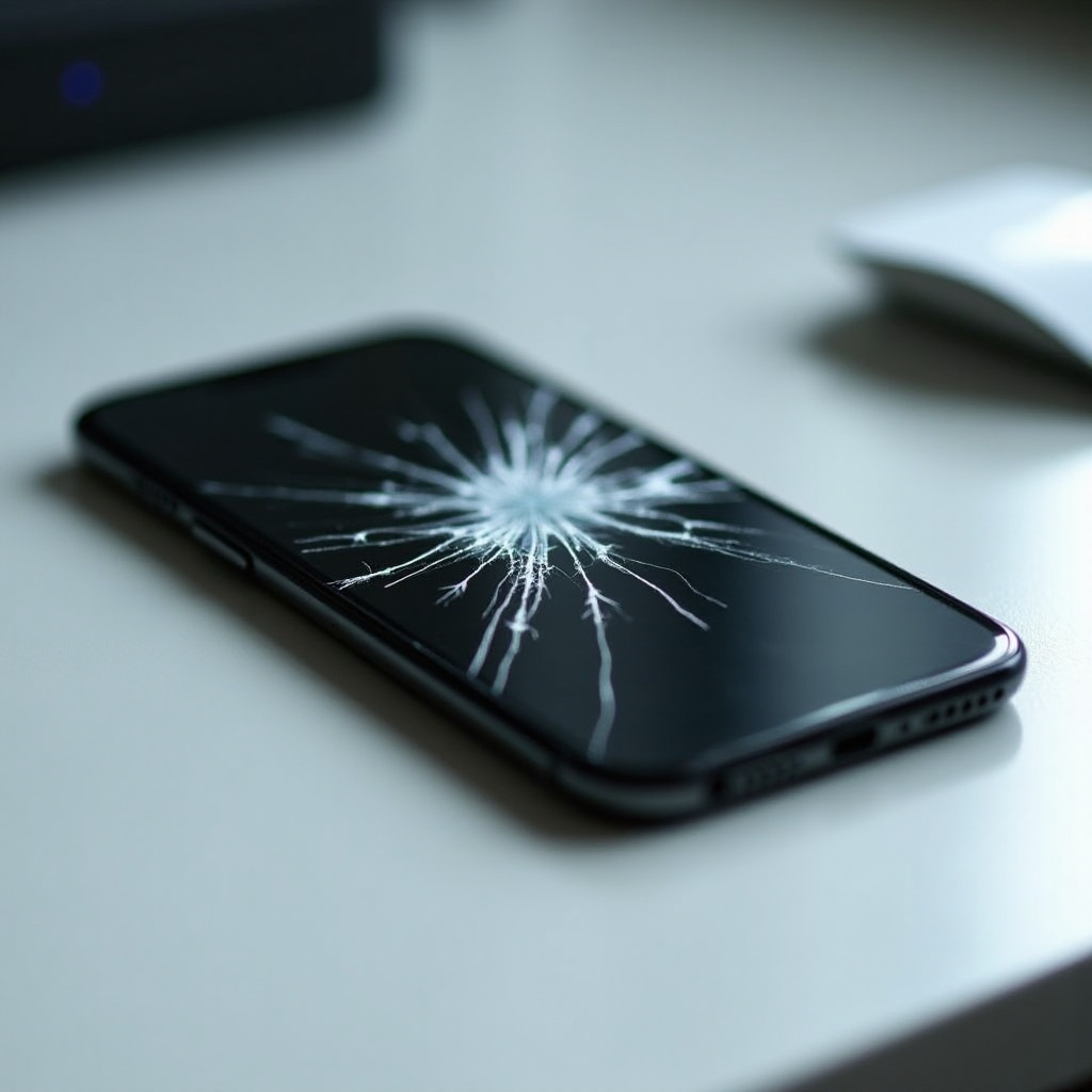 avaa iPhone rikkoutunut näyttö