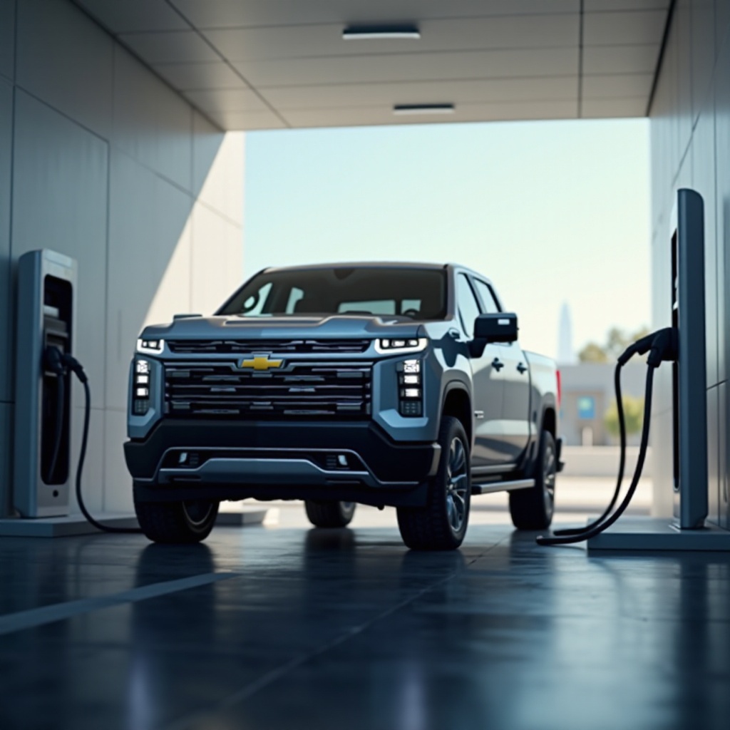 laadtijd van de chevy silverado ev