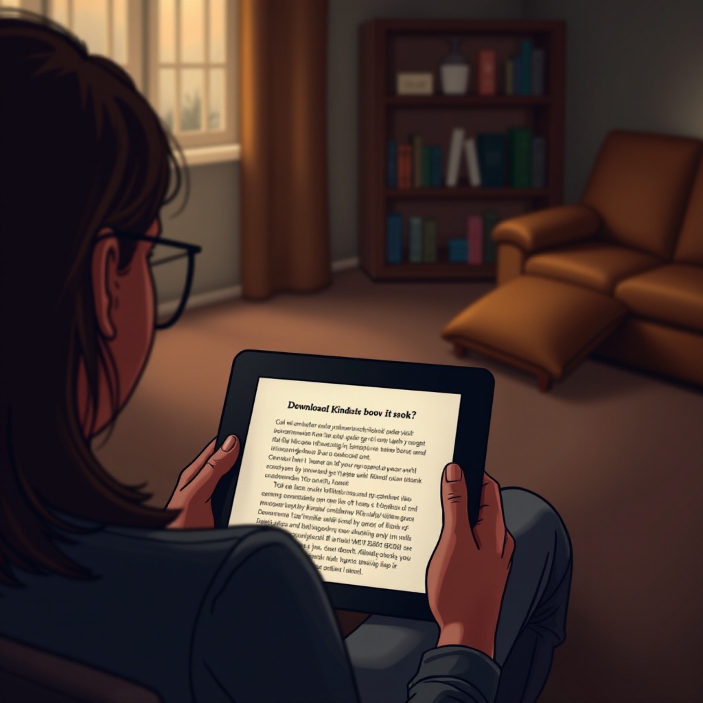 por que não consigo baixar livros Kindle no meu iPad