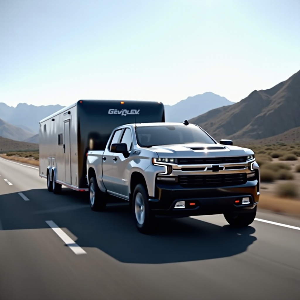 chevy silverado ev alcance de reboque