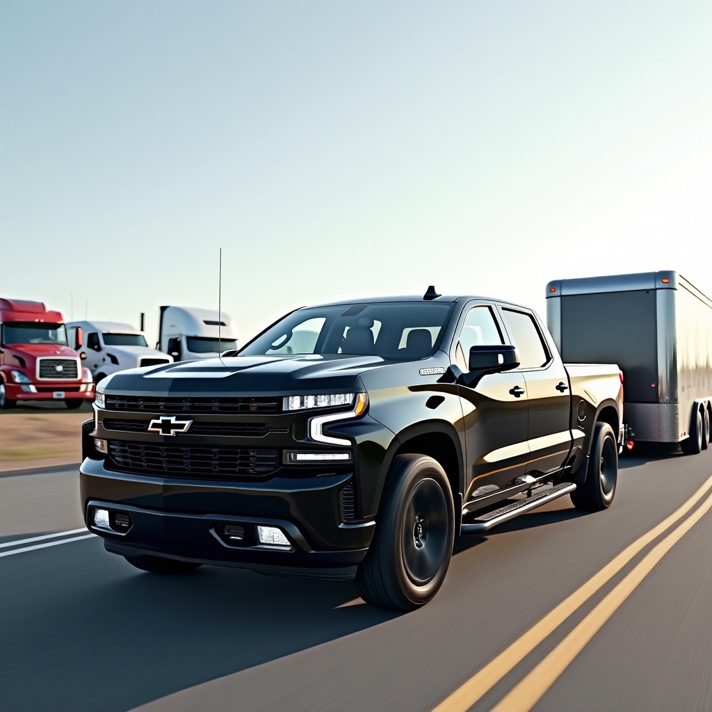 chevy silverado ev autonomie de remorquage