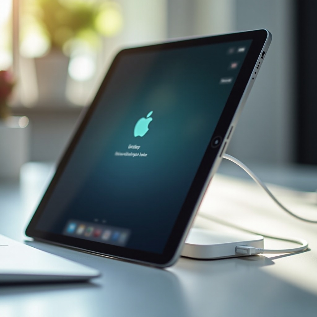 iPad piippaa ladattaessa