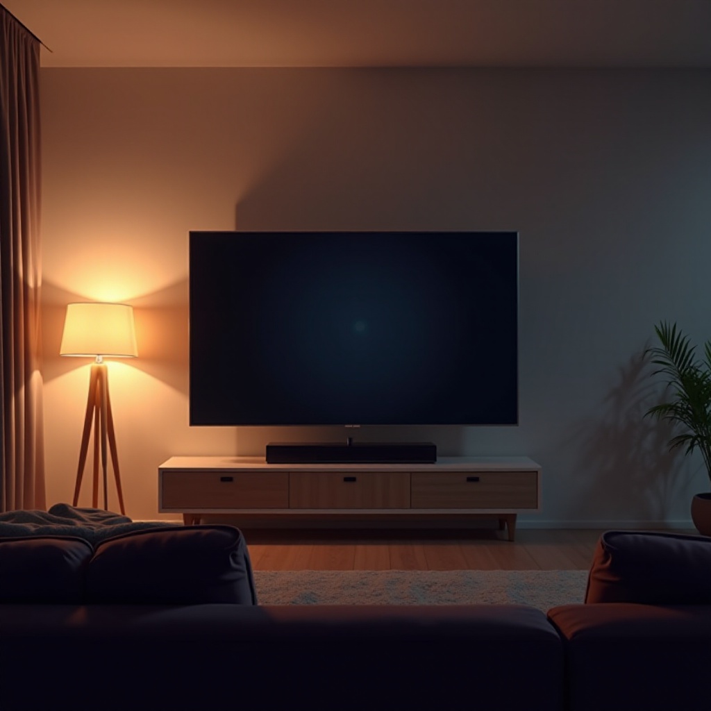 téléviseur LG trop sombre