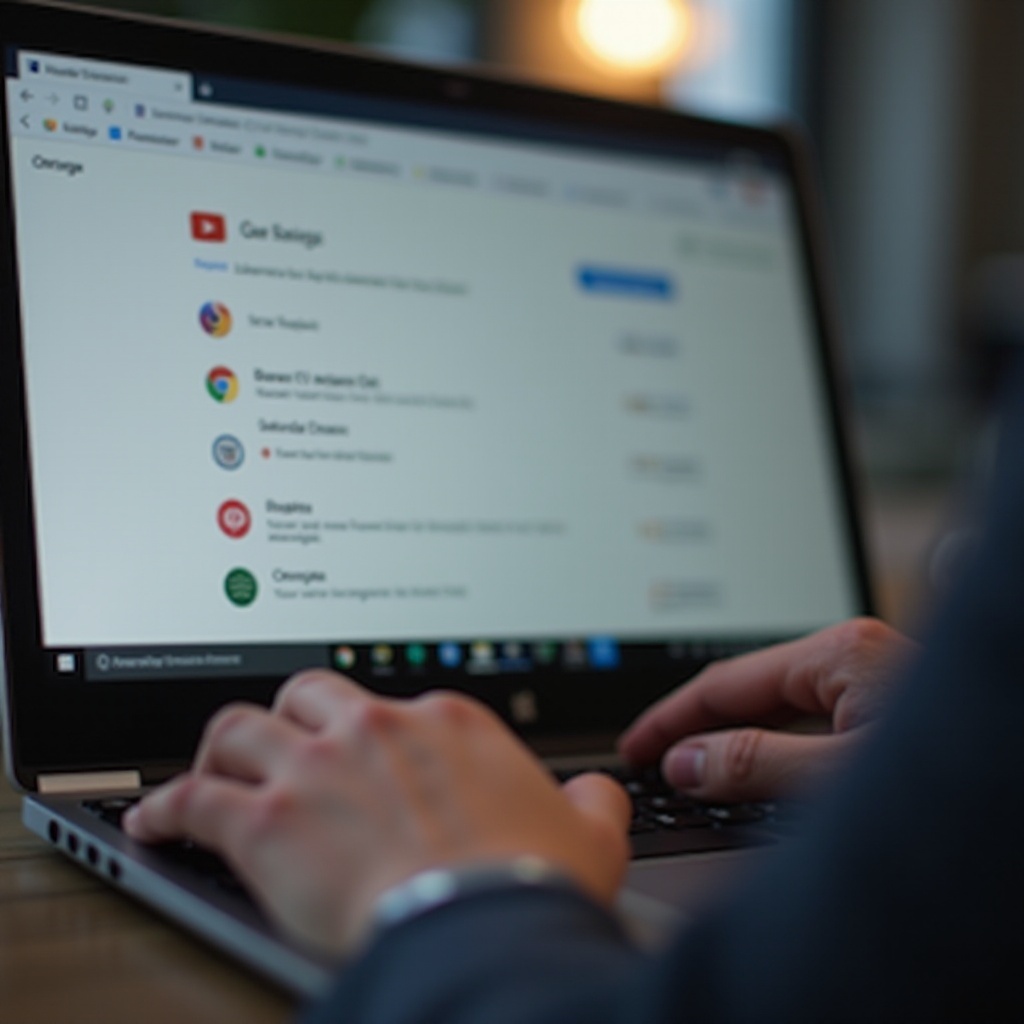 Chromebook löscht die Browsing-Daten nicht