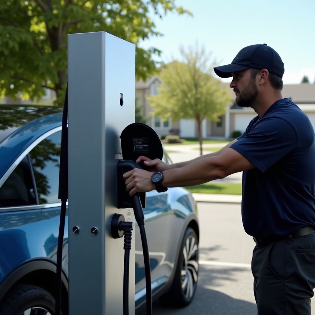 rivian charger installation cost