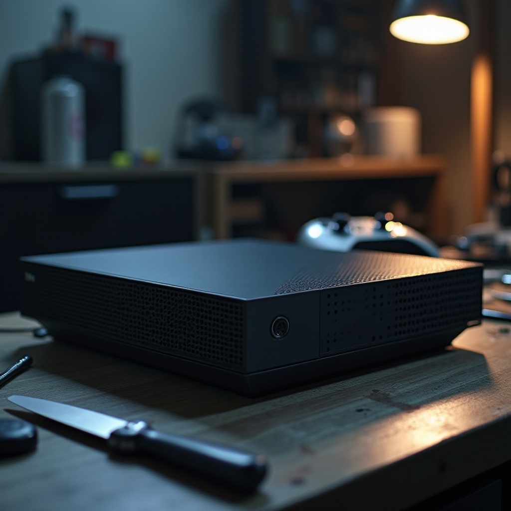 how to open xbox 360 s console