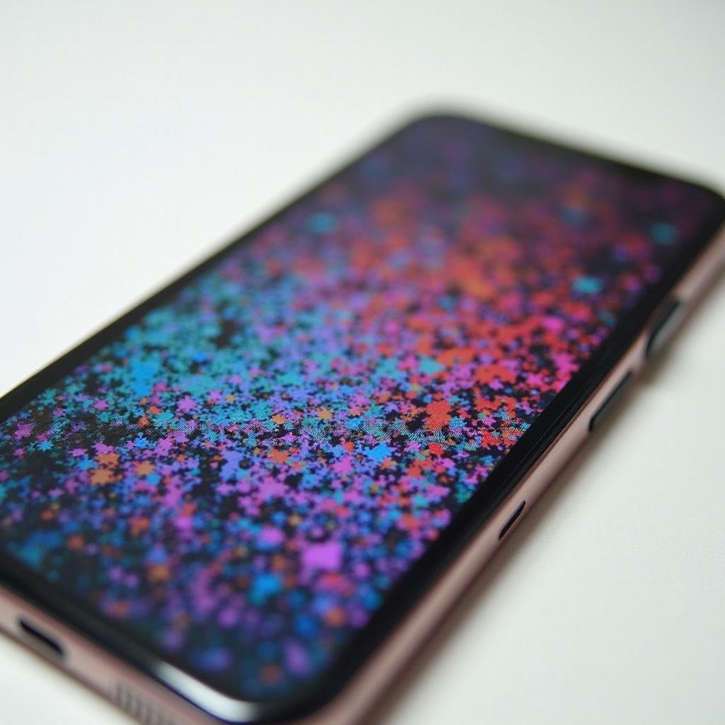 iPhone-näytön värit ovat sekaisin