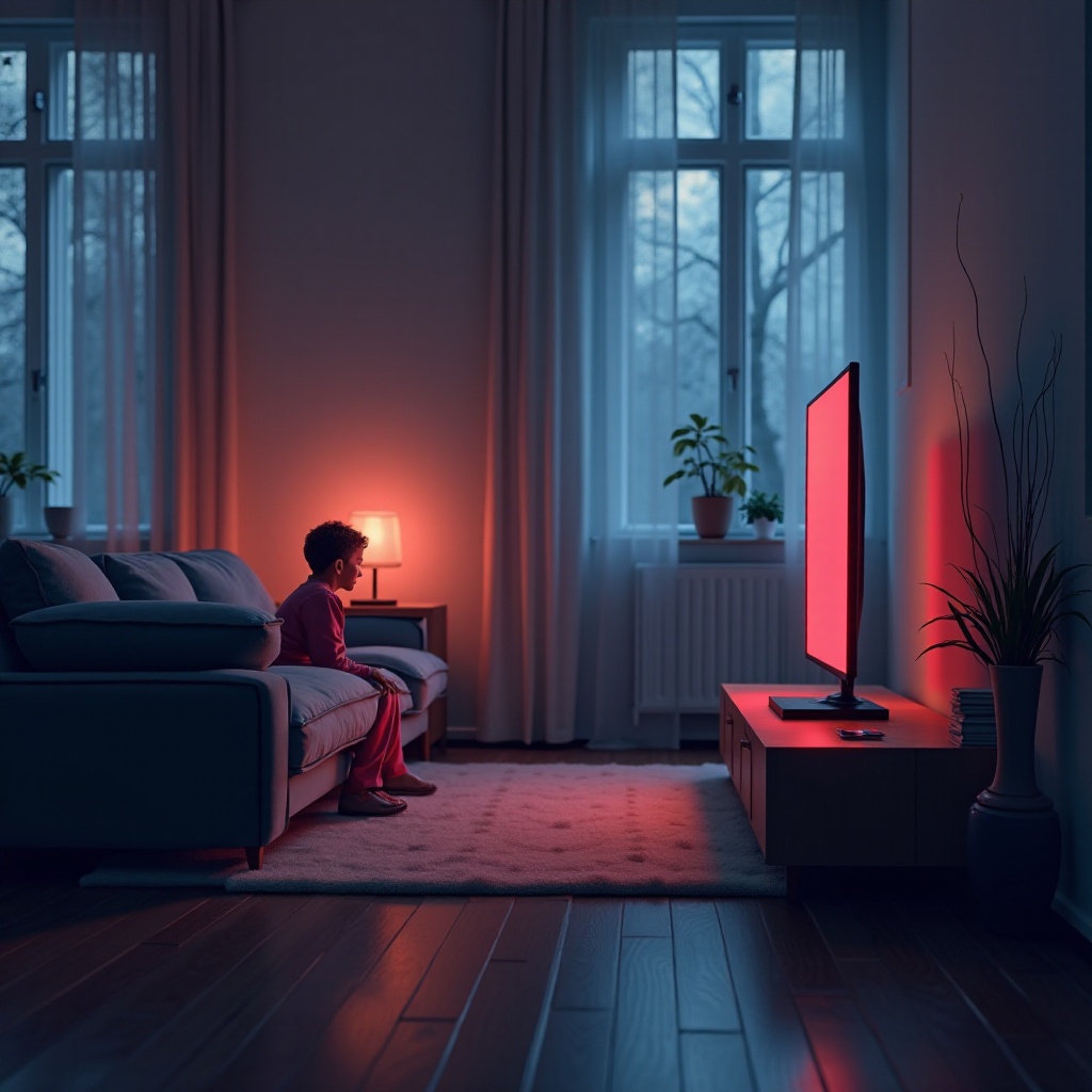 Samsung-Fernseher geht nicht an, rotes Licht leuchtet