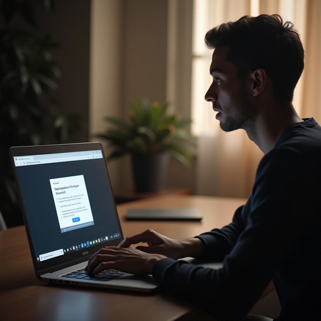 Chromebook ei poista selaustietoja